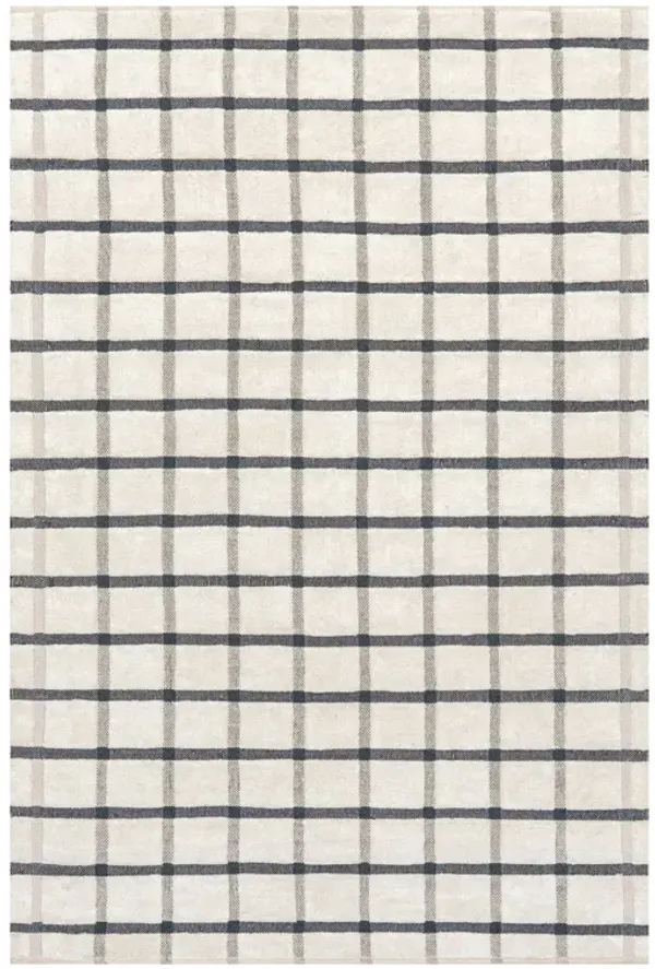 Renna Plaid Hand Tufted Wool Rug