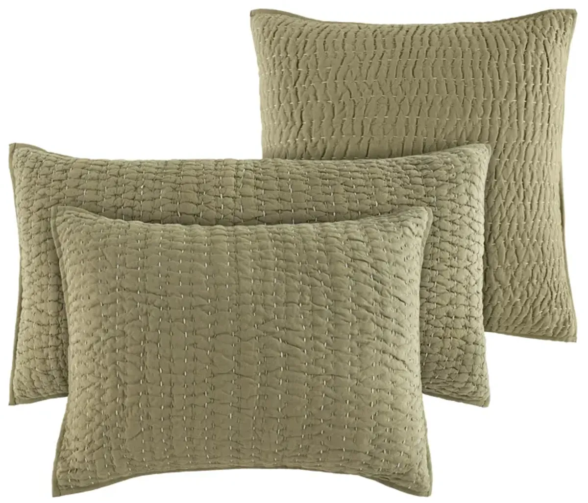 Deepali Kantha Quilted Sham