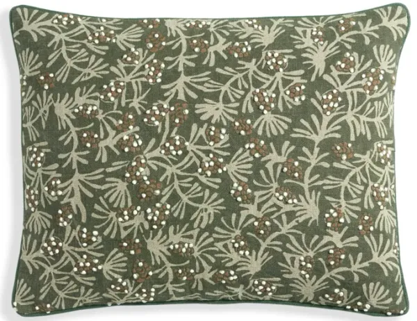 Winter Pinecones Decorative Pillow Cover