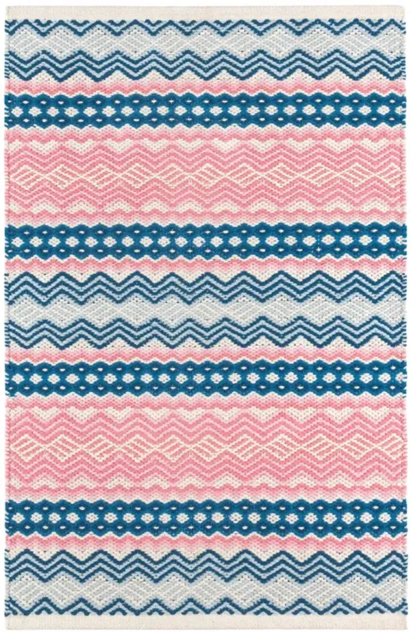 Zippie Stripe Handwoven Cotton Rug