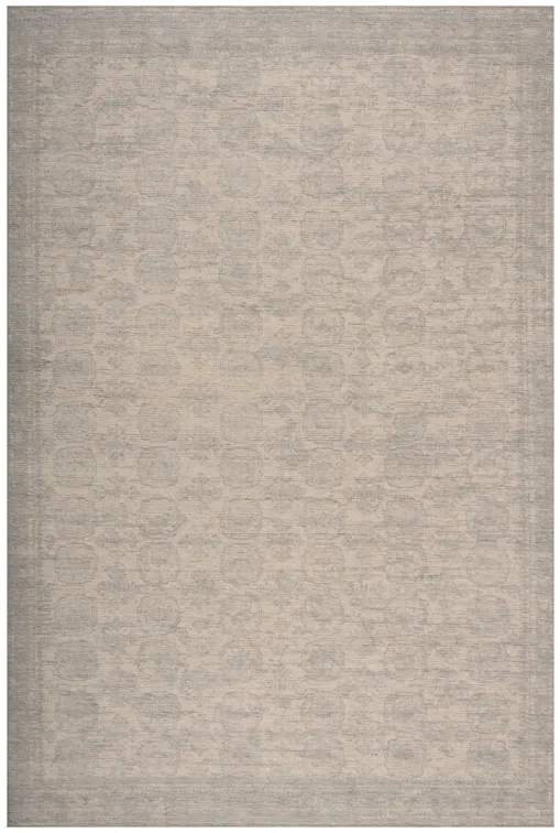 Bahira Traditional Floral Washable Rug