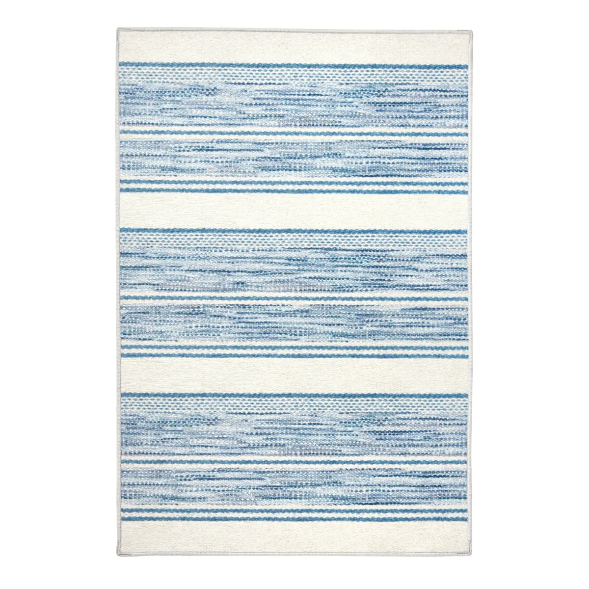 Ellington Stripe Machine Washable Rug