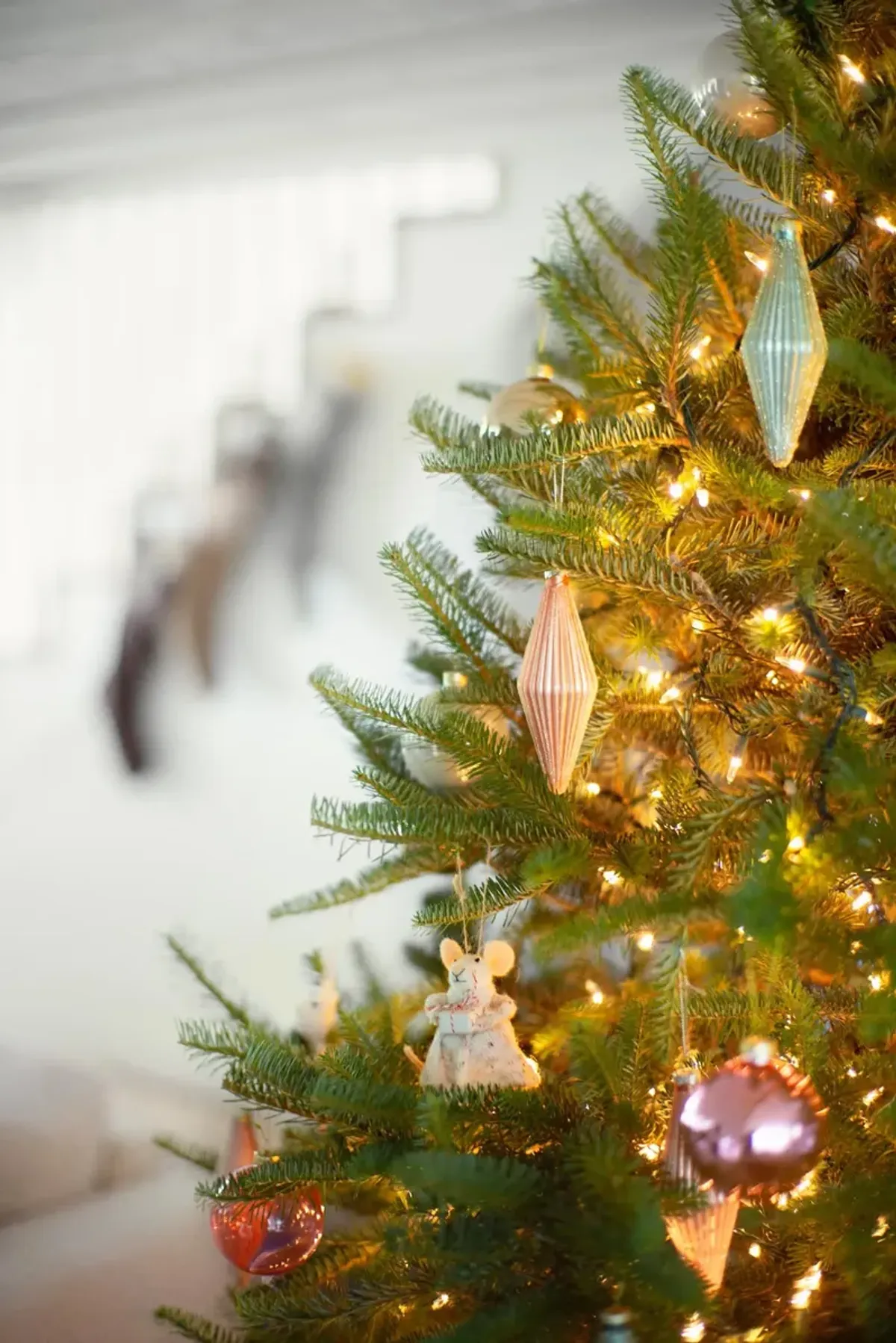 Ribbed Rhombus Ornaments/Set of 6