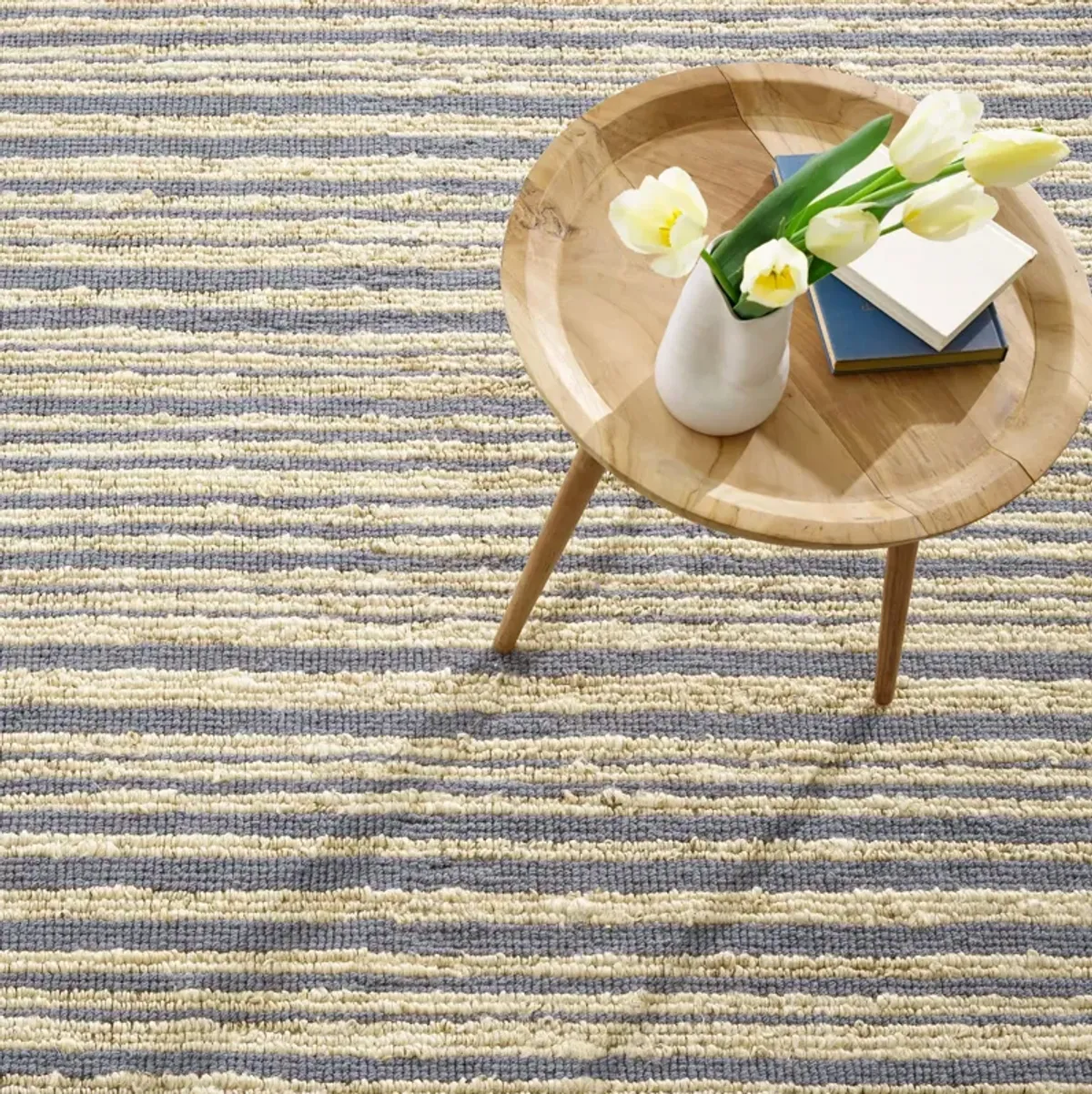 Calder Stripe Handwoven Jute Rug