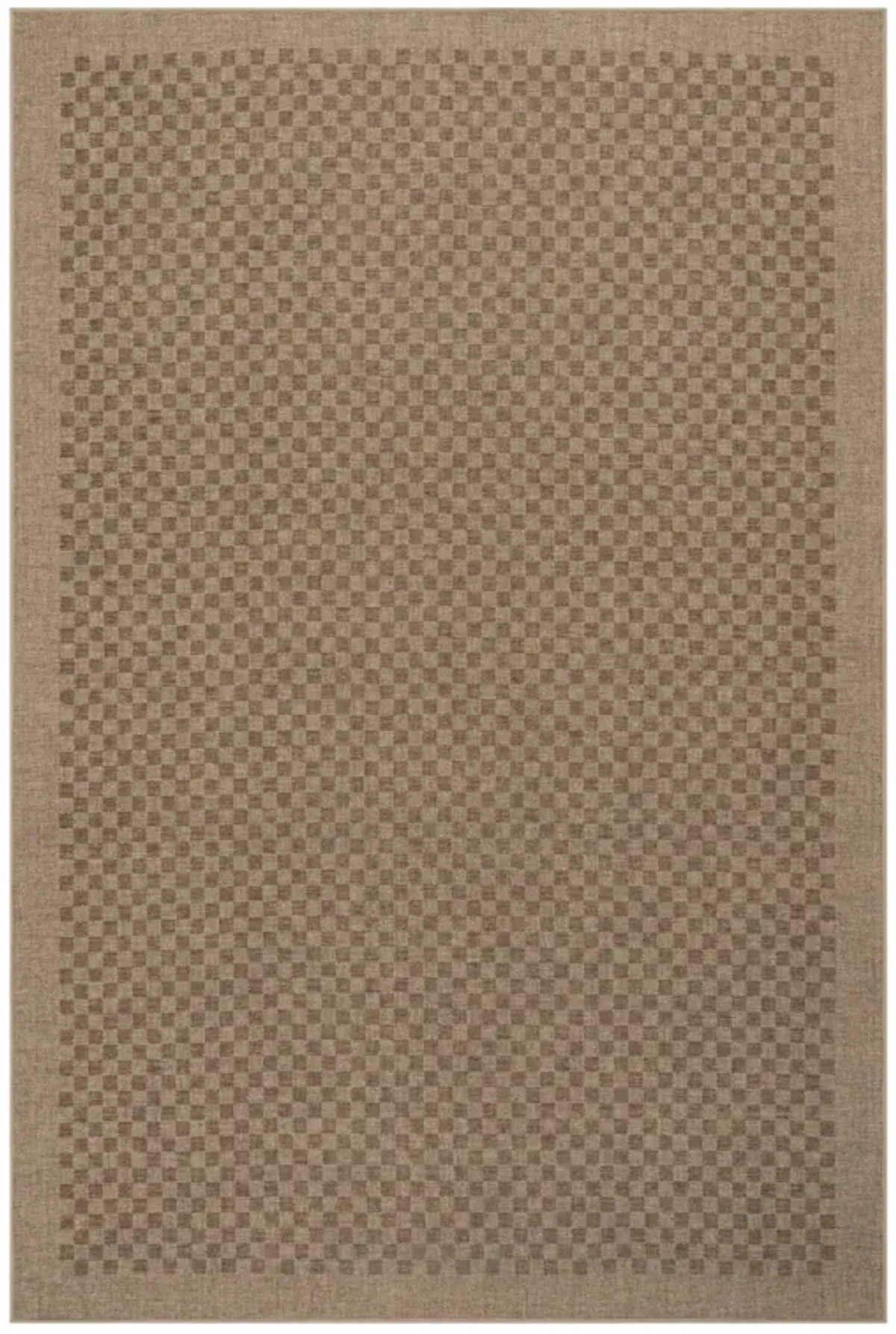 Watts Modern Checkered Washable Rug
