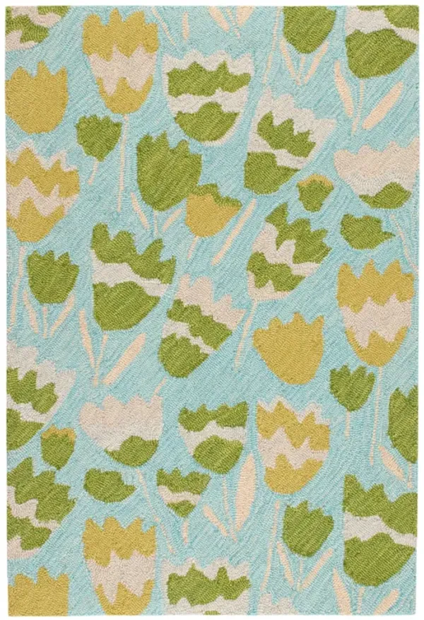 Zelie Hand Micro Hooked Wool Rug