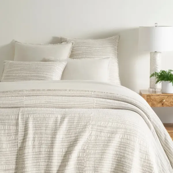 Striae Matelasse Coverlet