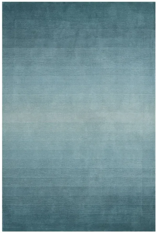 Ombre Hand Loomed Gradient Wool Rug