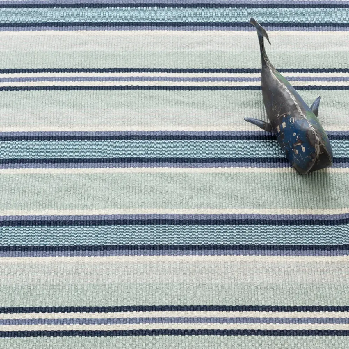 Barbados Stripe Handwoven Cotton Rug