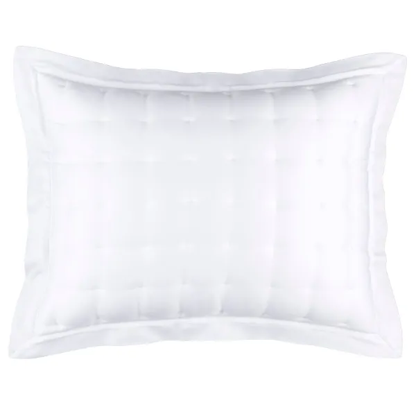 Silken Solid Puff Sham