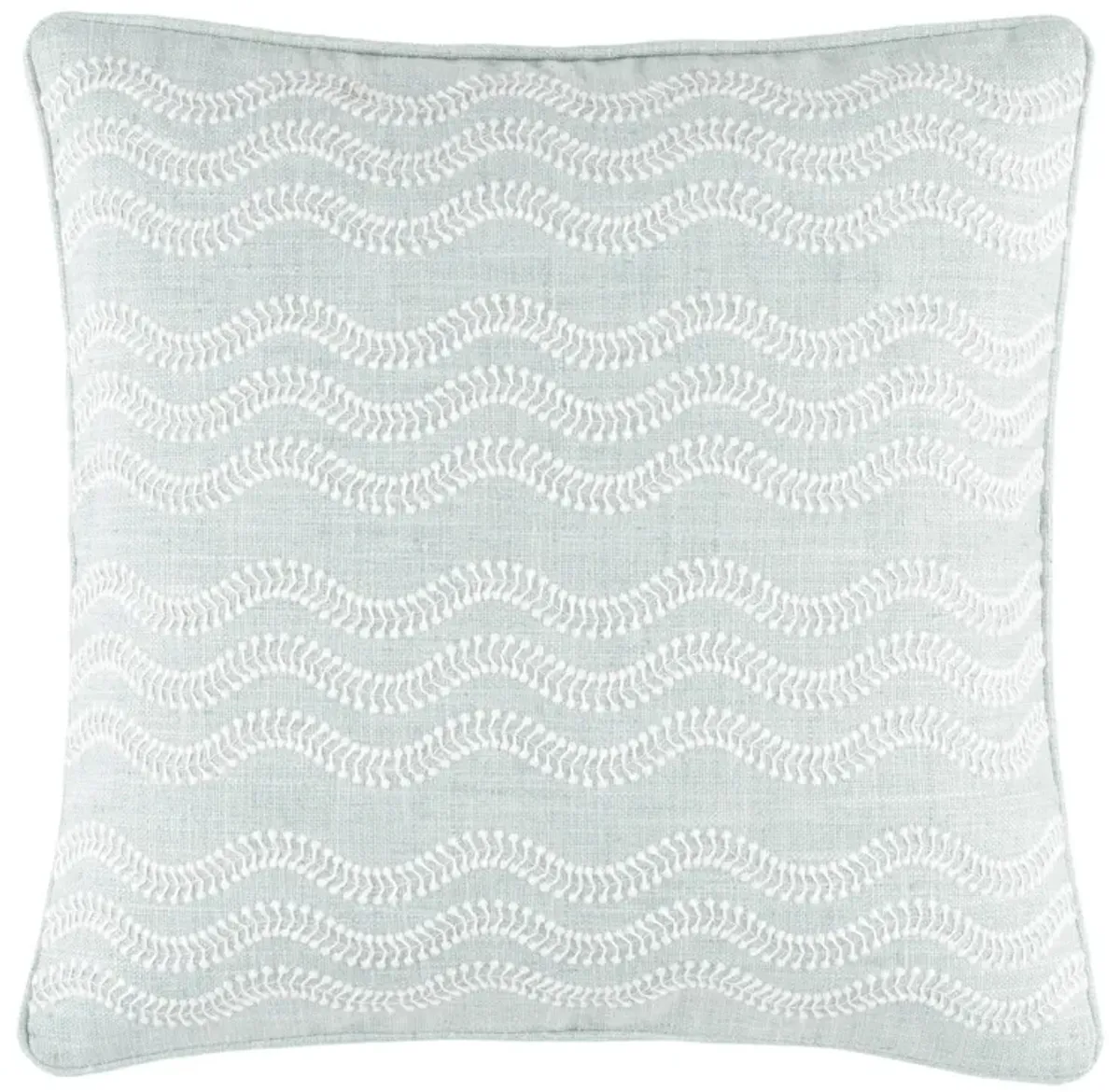 Scout Embroidered Indoor/Outdoor Decorative Pillow Cover