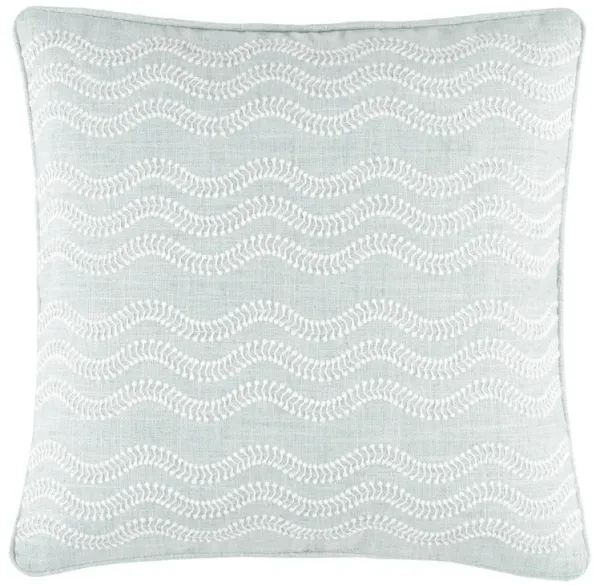 Scout Embroidered Indoor/Outdoor Decorative Pillow Cover