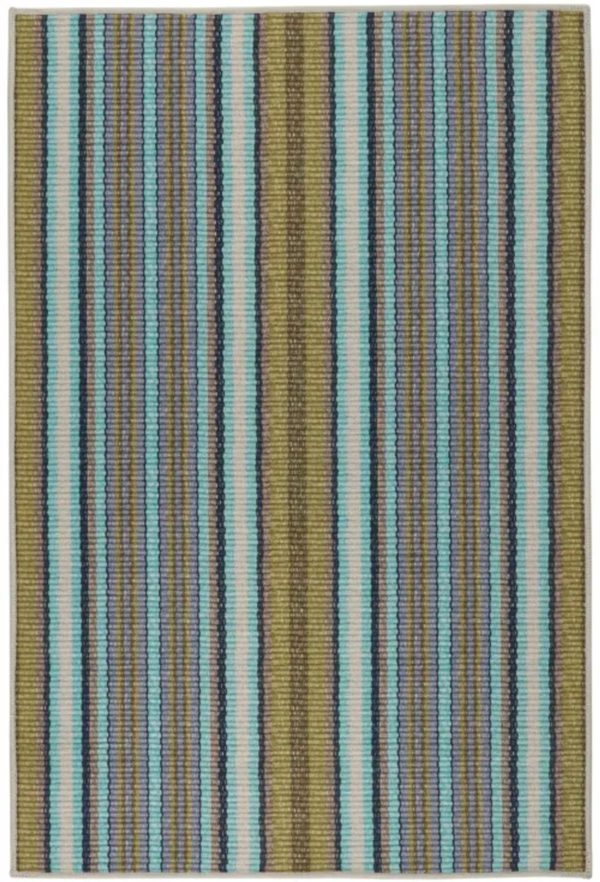 Treehouse Stripe Machine Washable Rug
