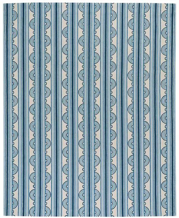 Button Hand Micro Hooked Wool Rug
