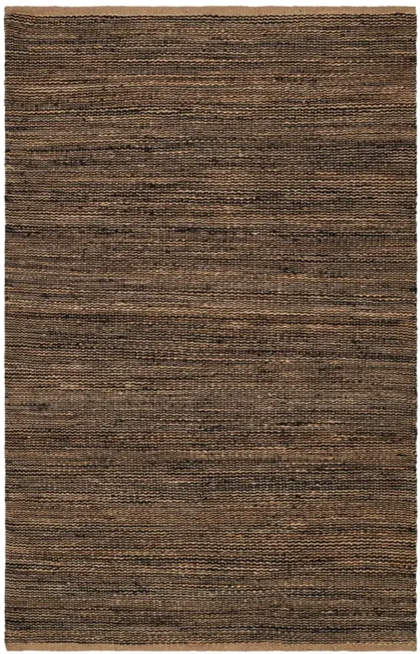 Striped Handwoven Jute Rug