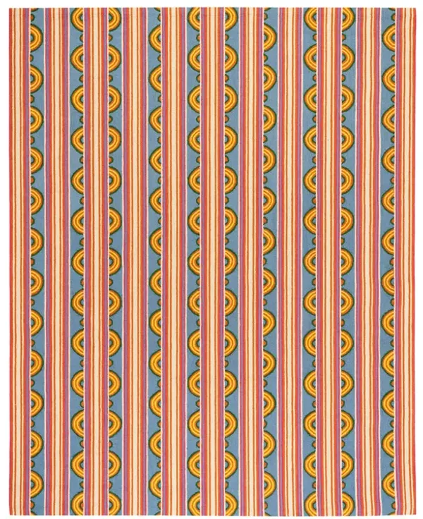 Button Hand Micro Hooked Wool Rug