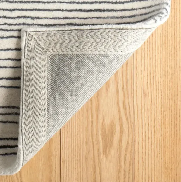 Striae Hand Tufted Wool Rug