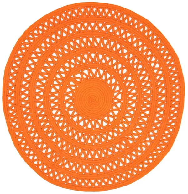 Bowline Handwoven Indoor/Outdoor Round Rug