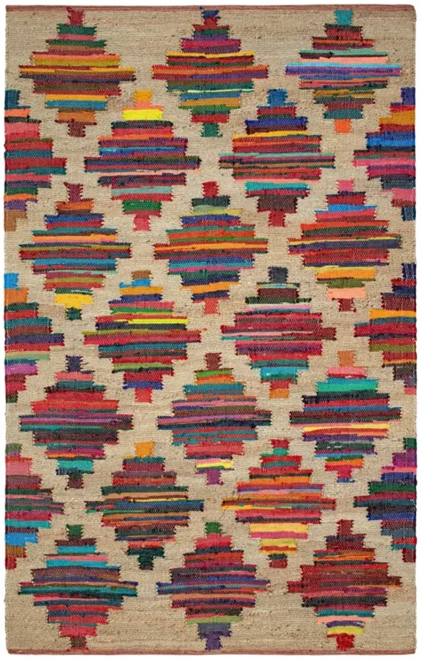 Mod Chindi Handwoven Jute Rug