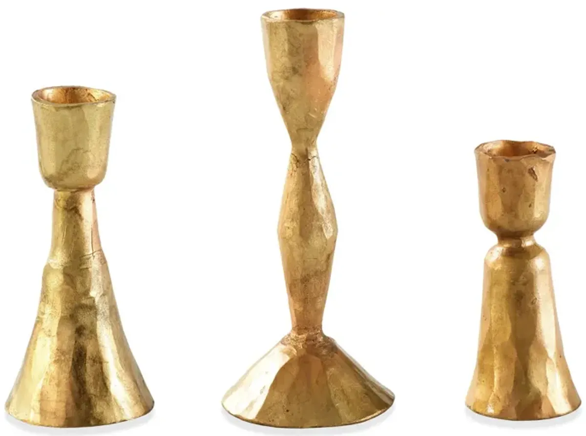 Hand Forged Candle Holders/Set of 3