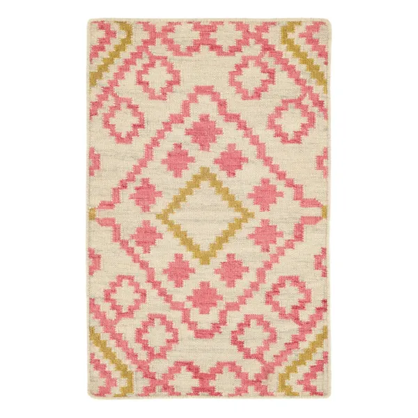 Jelly Roll Handwoven Wool Rug