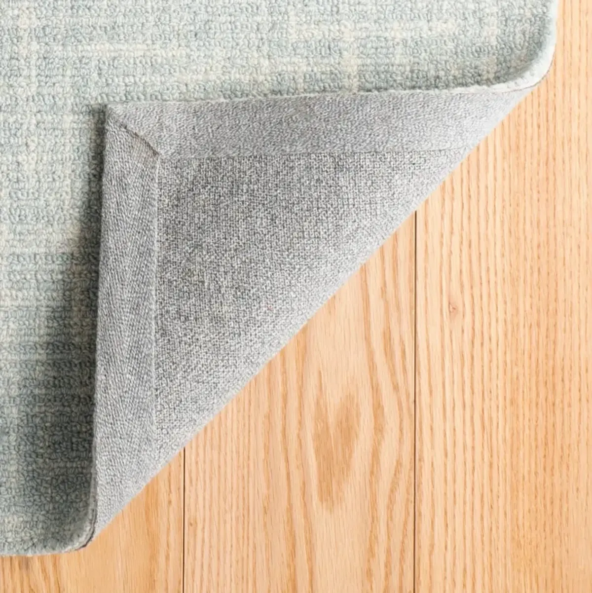 Crosshatch Hand Micro Hooked Wool Rug