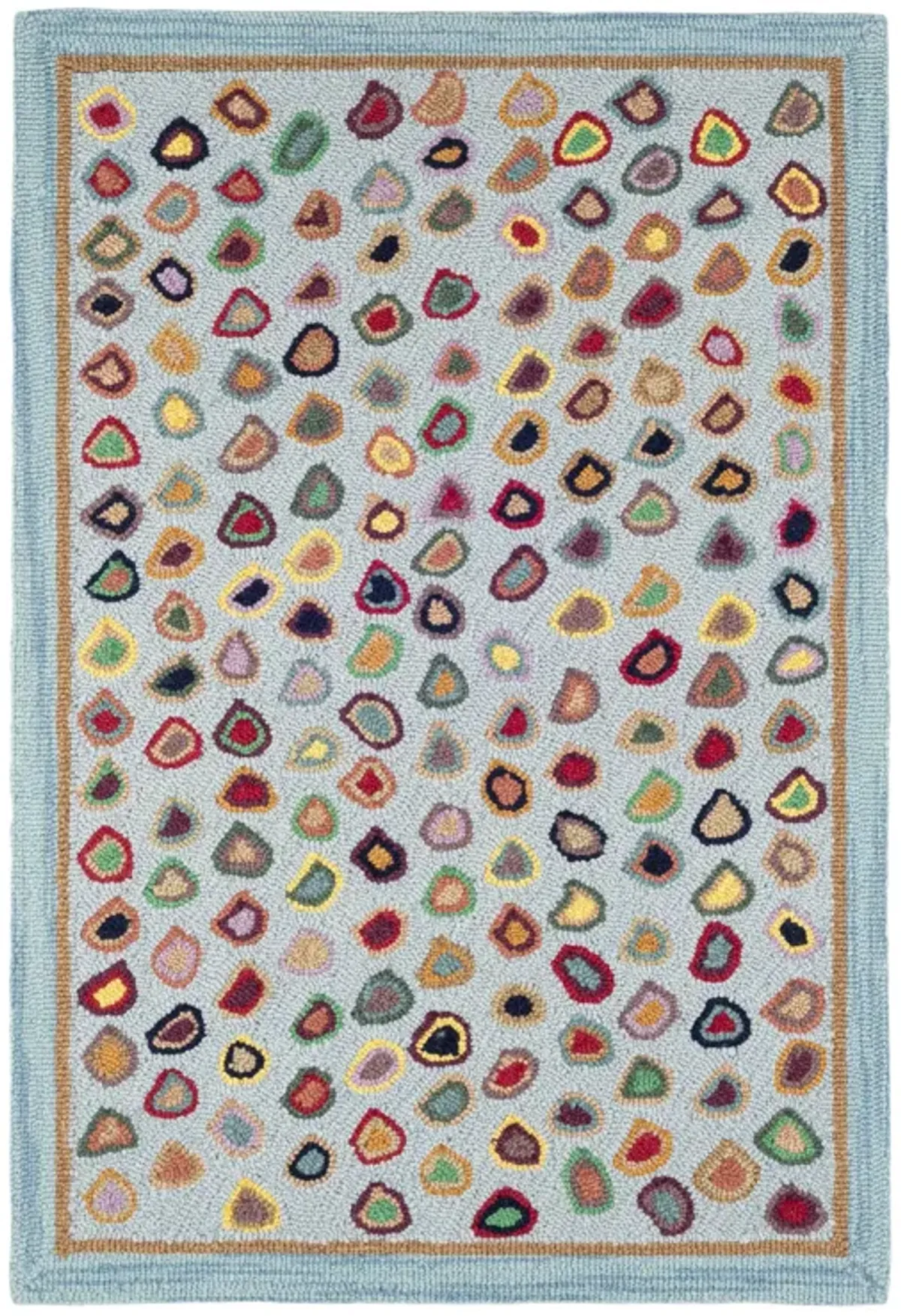 Cat's Paw Hand Micro Hooked Wool Rug