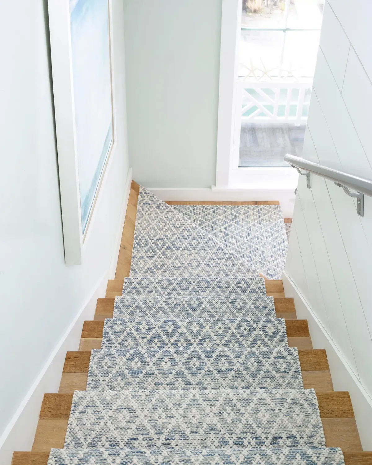 Melange Diamond Handwoven Cotton Rug