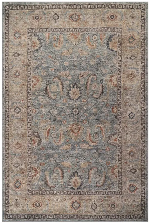 Felisse Traditional Bordered Washable Rug