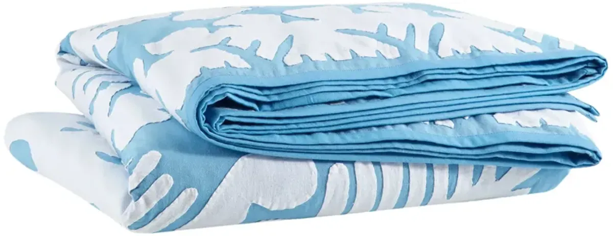 Knight Wood Cutwork Coverlet