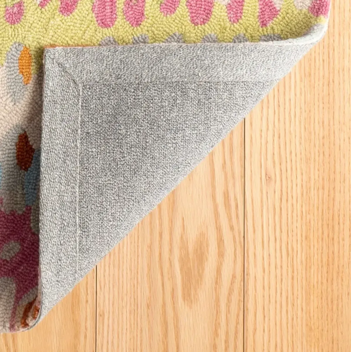 Paint Chip Hand Micro Hooked Wool Rug