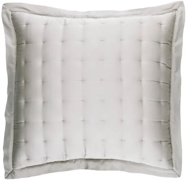 Silken Solid Puff Sham