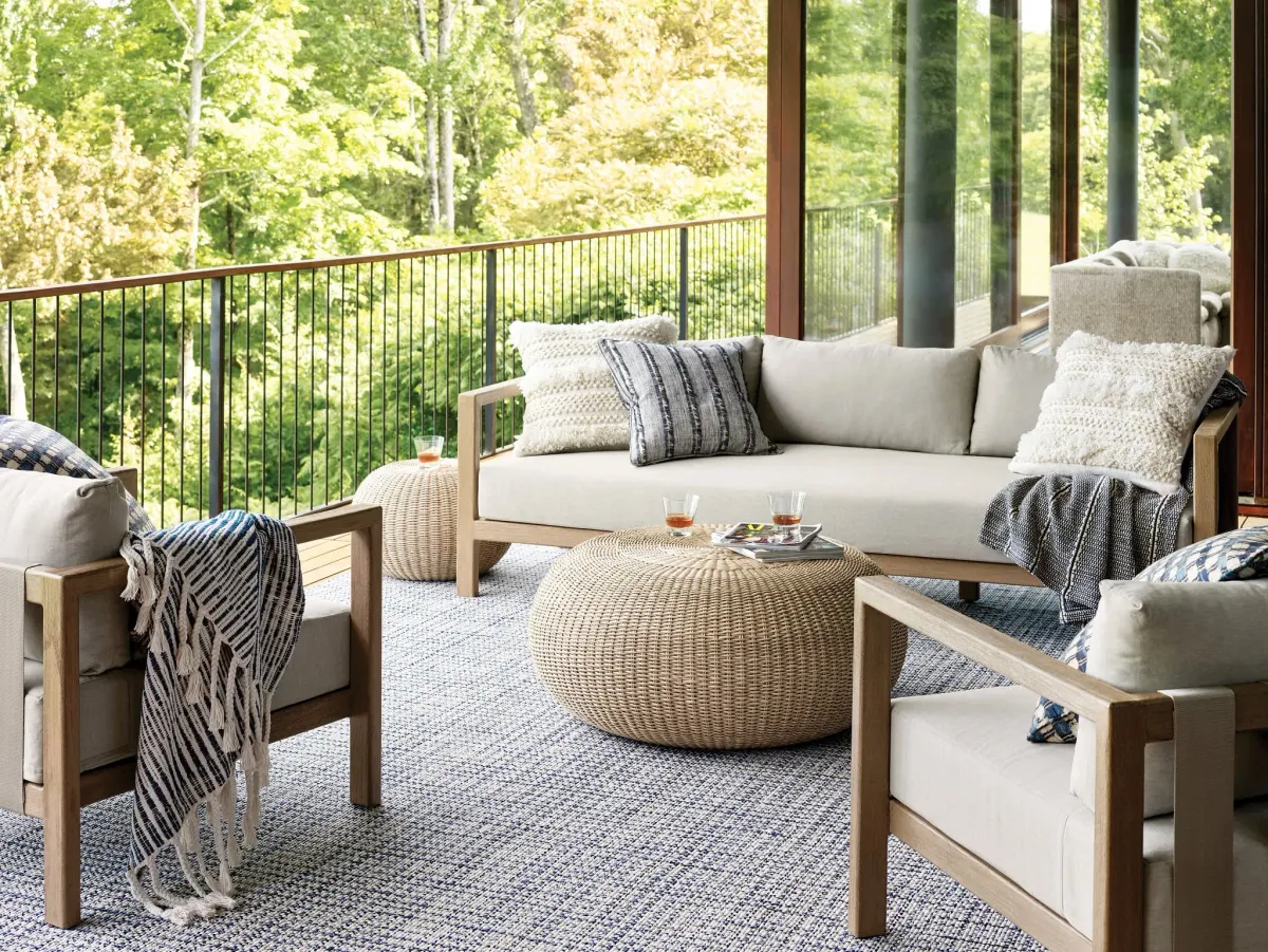 Zhara Stripe Indoor/Outdoor Decorative Pillow Cover