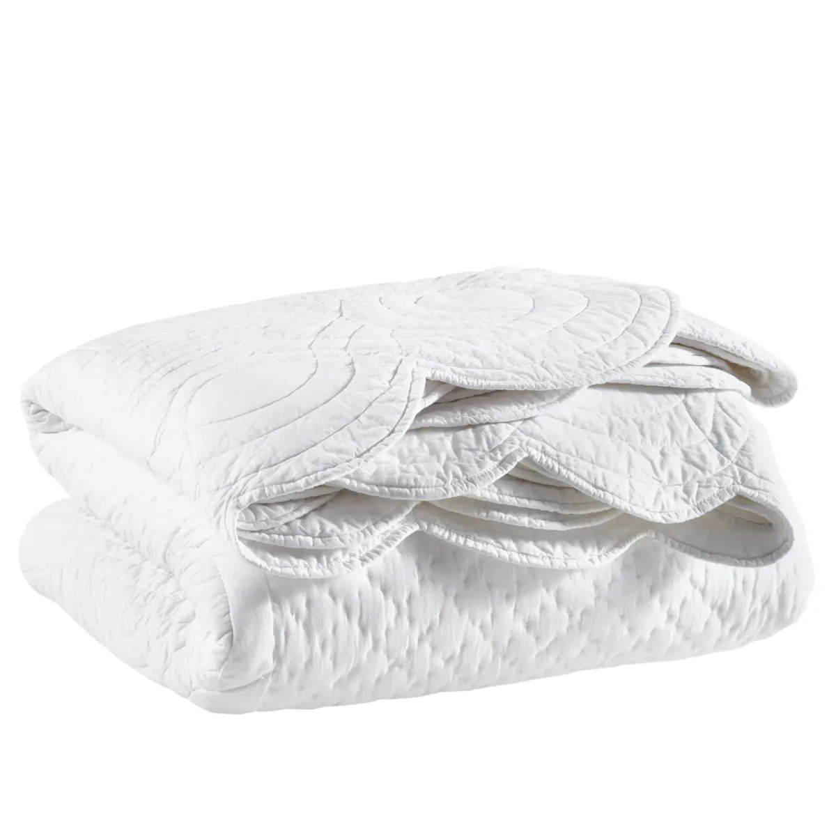 Power Shake Scallop Quilt