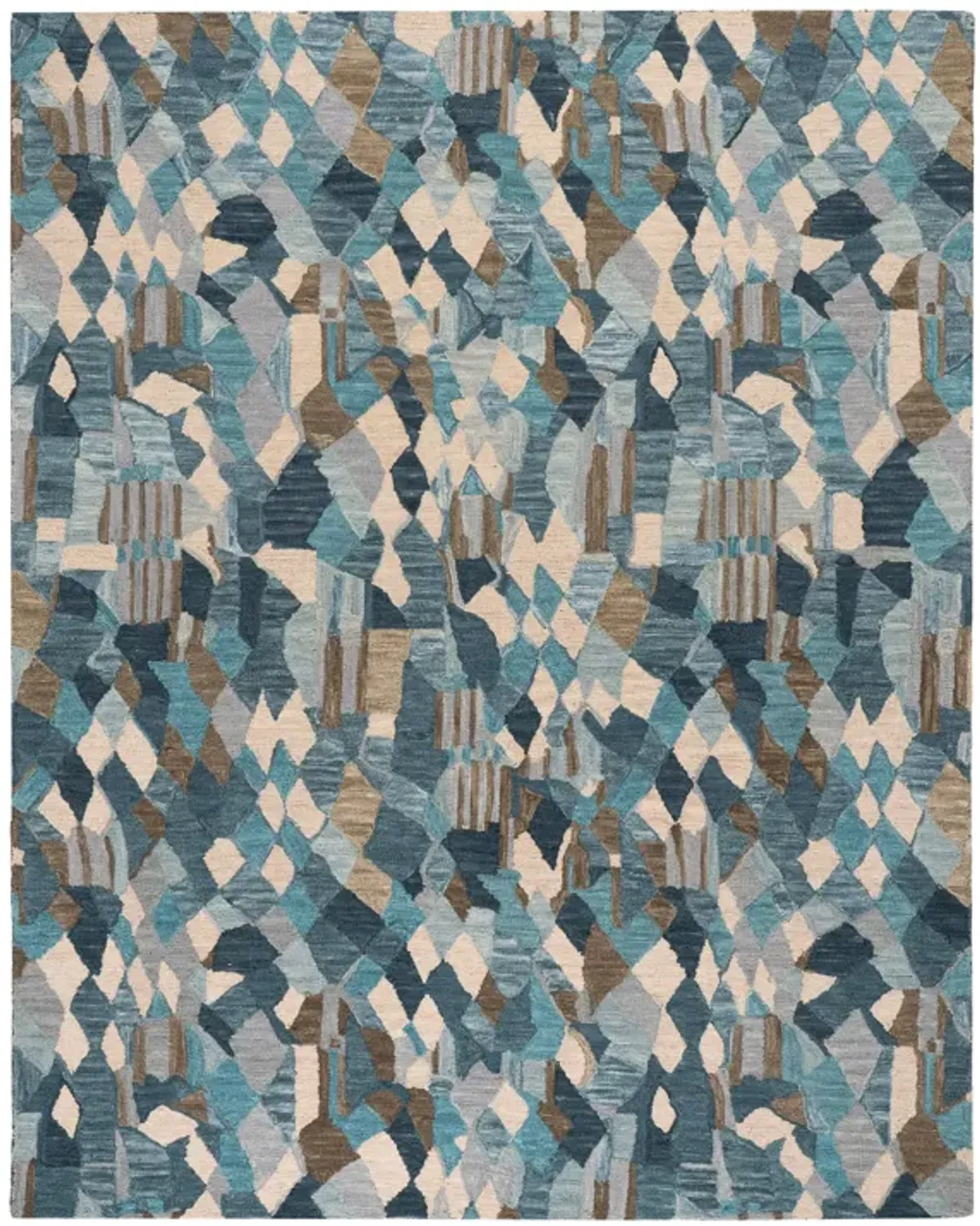 Deer Leap Hand Hooked Wool Rug