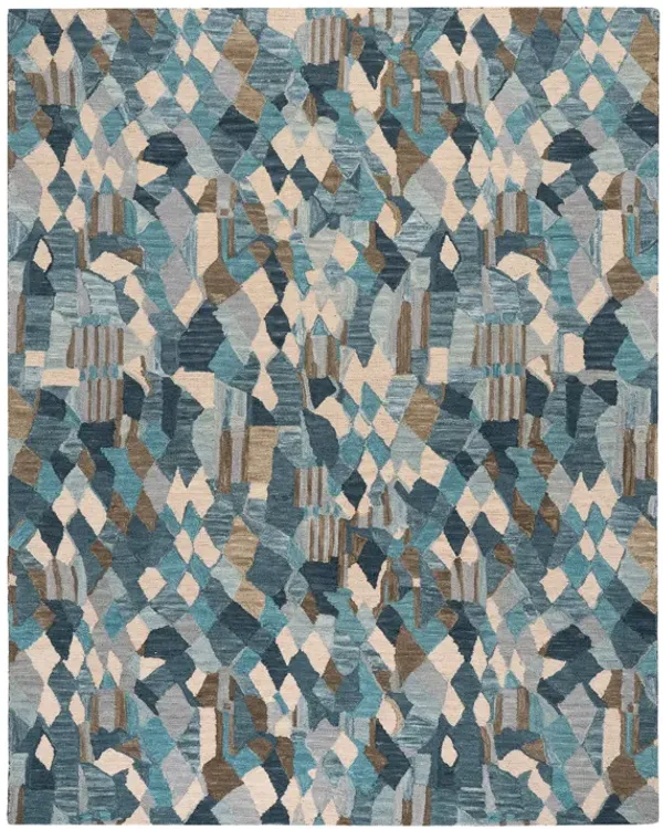 Deer Leap Hand Hooked Wool Rug