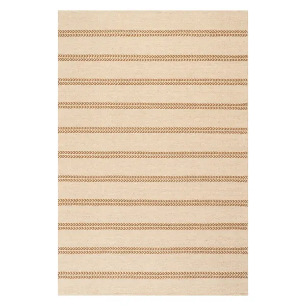 York Striped Wool Cozy Rug