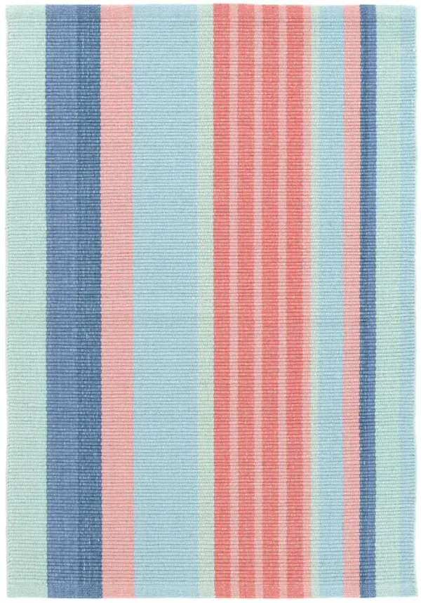 Aruba Stripe Handwoven Cotton Rug