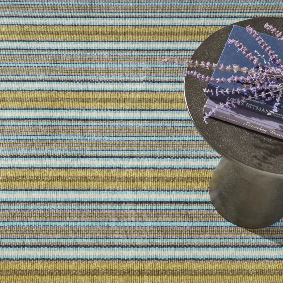 Treehouse Stripe Machine Washable Rug