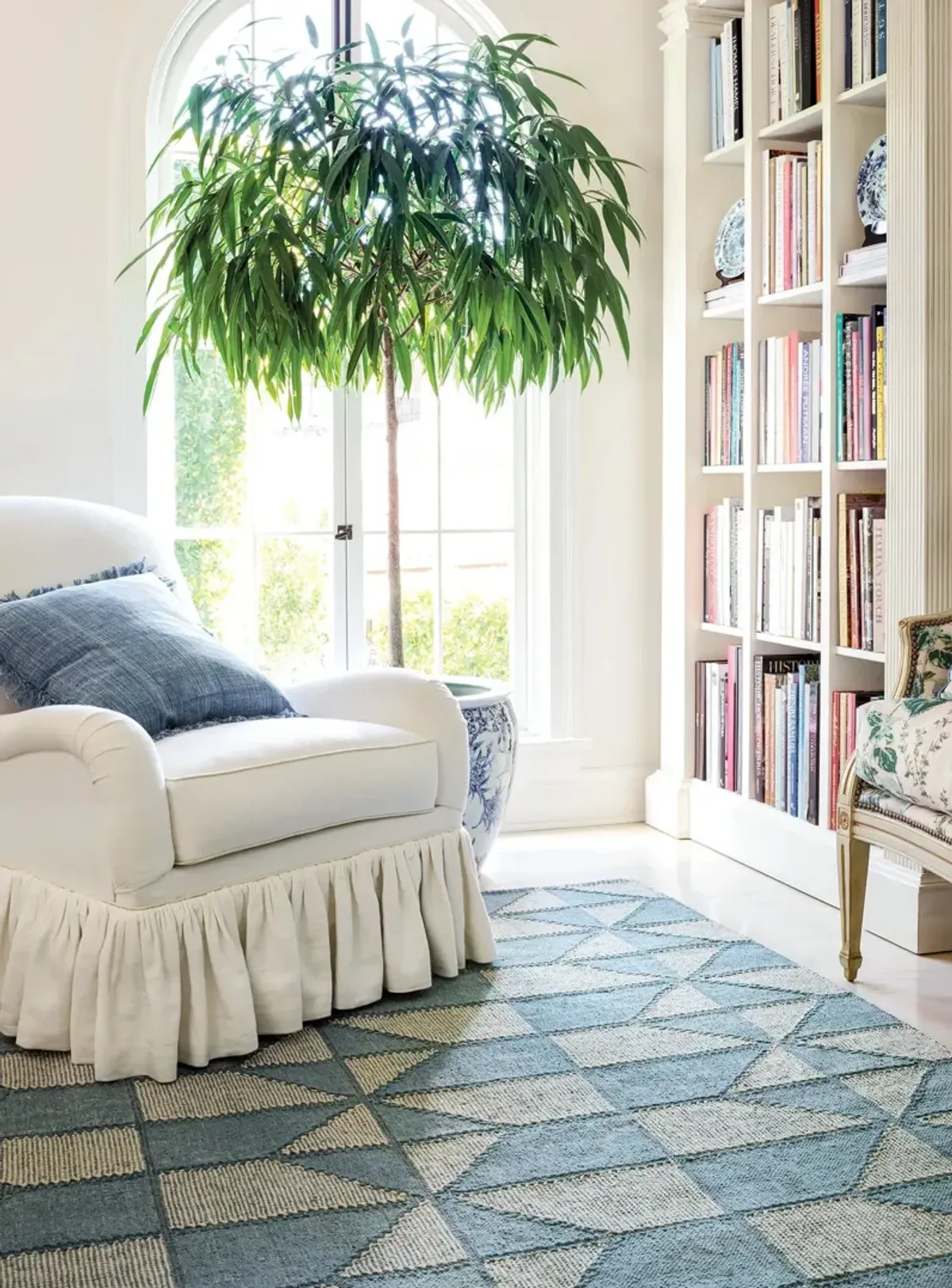 Ojai Hand Loom Knotted Cotton Rug