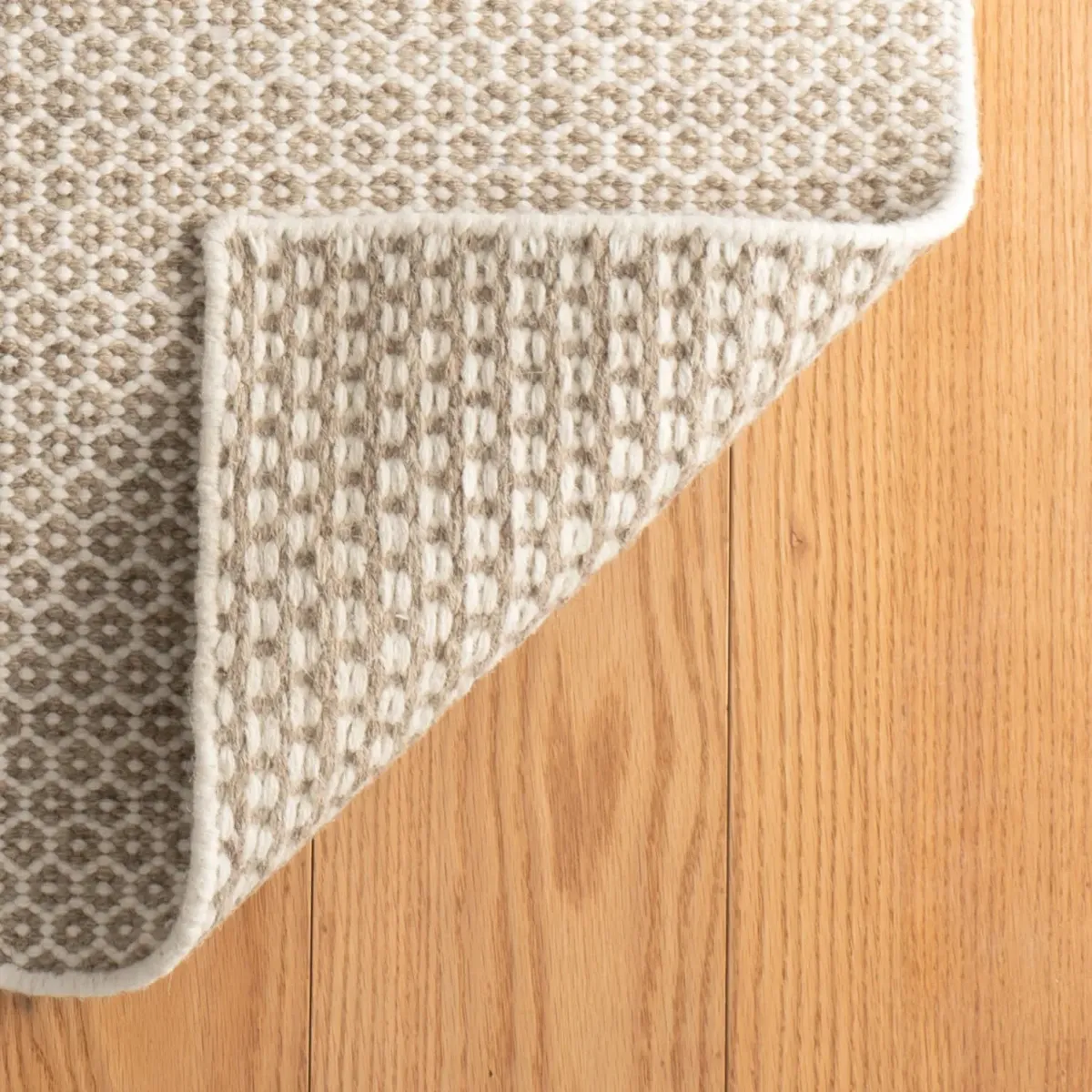 Honeycomb Handwoven Wool Rug