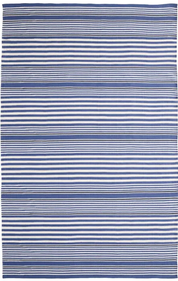 Rugby Stripe Handwoven Indoor/Outdoor Rug