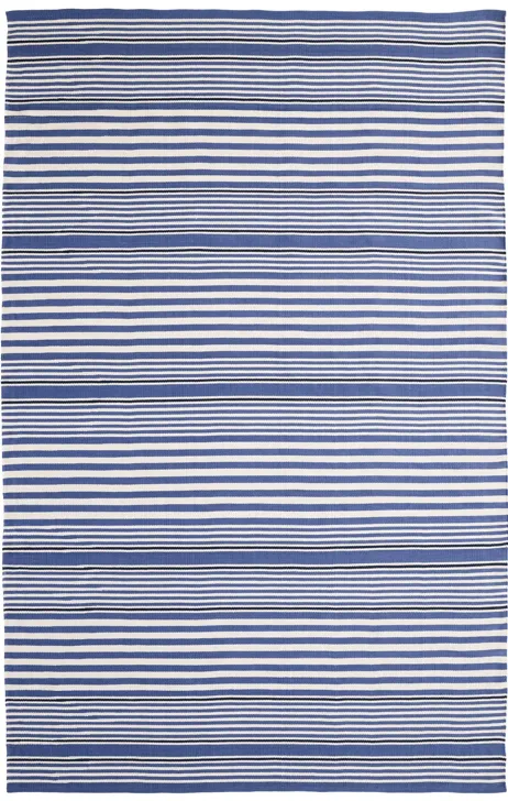 Rugby Stripe Handwoven Indoor/Outdoor Rug