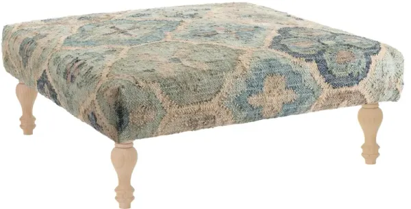 Pali Custom Rug Ottoman