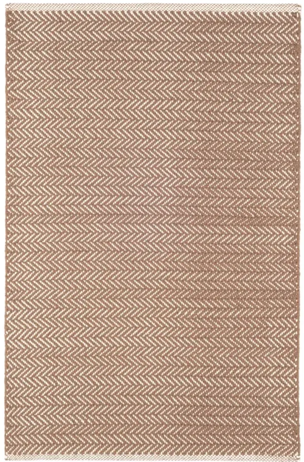 Herringbone Handwoven Cotton Rug