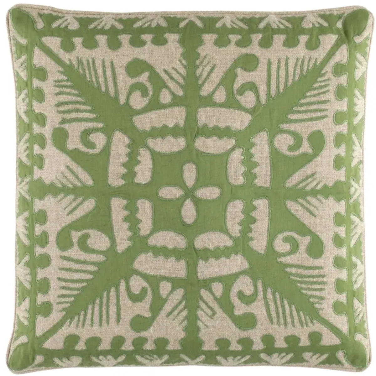 Knight Wood Linen Decorative Pillow Cover