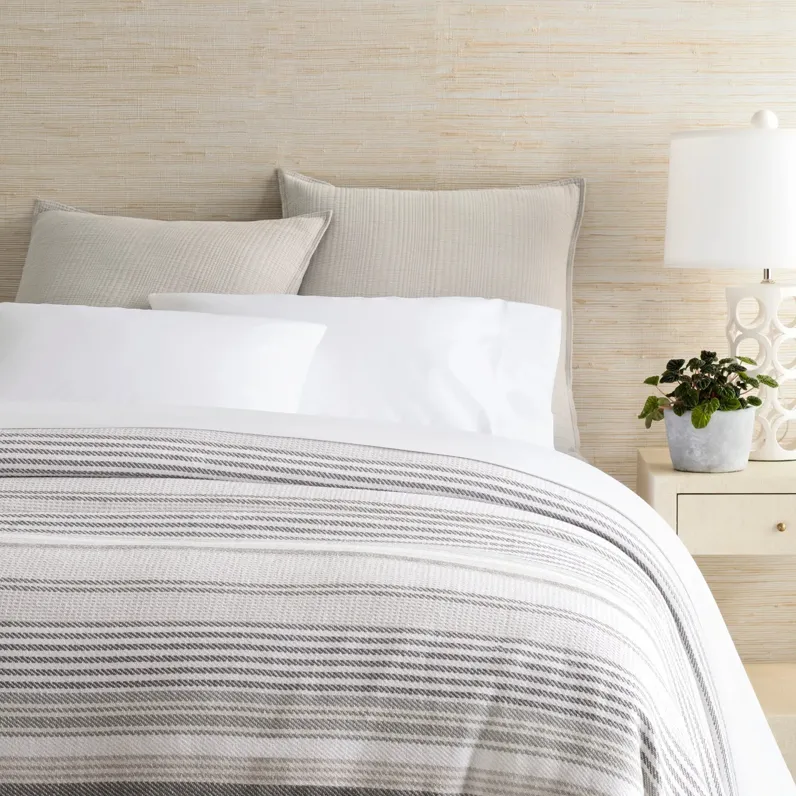 Gradation Ticking blanket