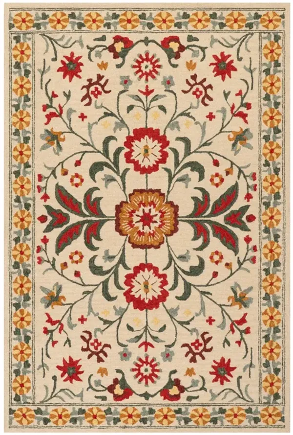 Shangrila Folk Floral Wool Rug