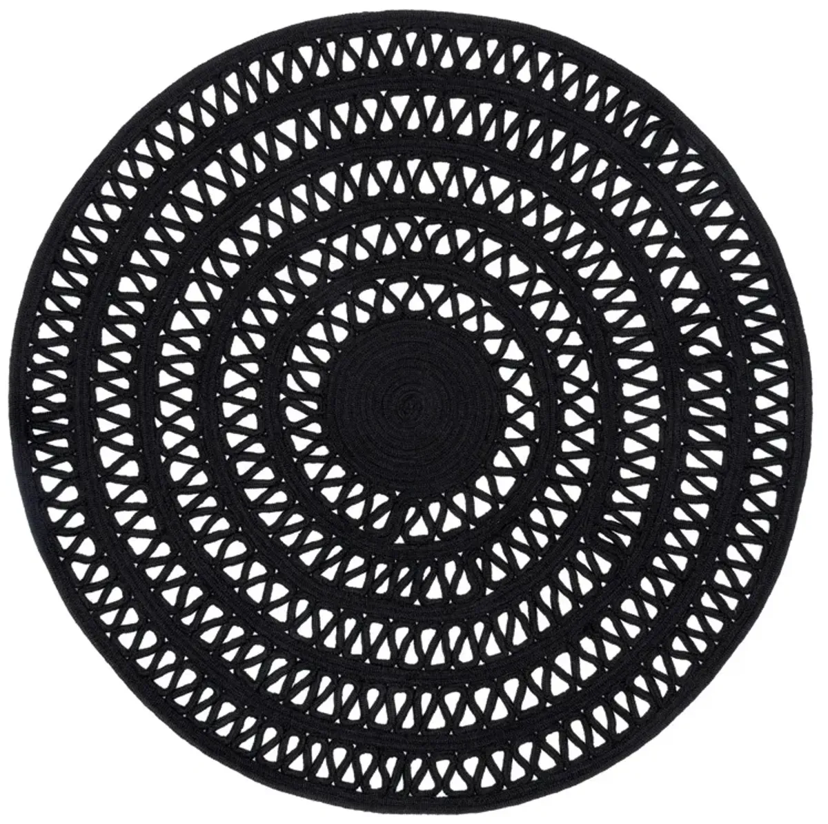 Bowline Handwoven Indoor/Outdoor Round Rug