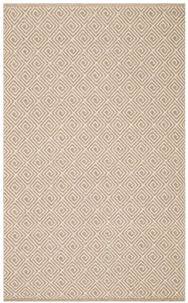 Geo Diamond Handwoven Wool Rug